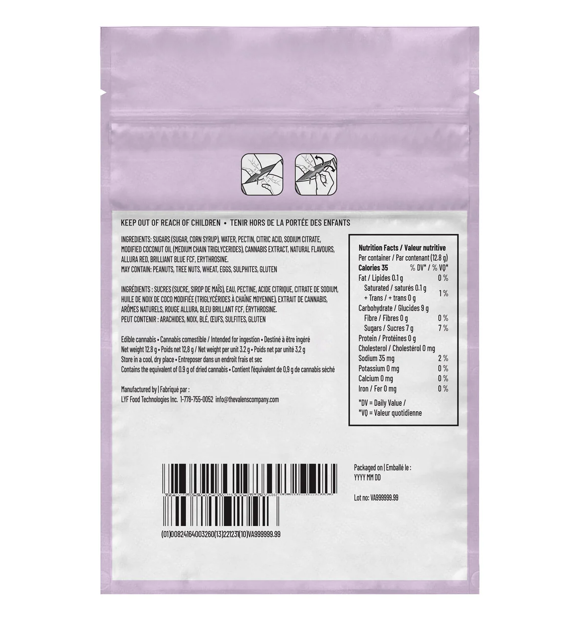 Blackberry Lavender Soft Chews 3:1 +CBN - Image 3