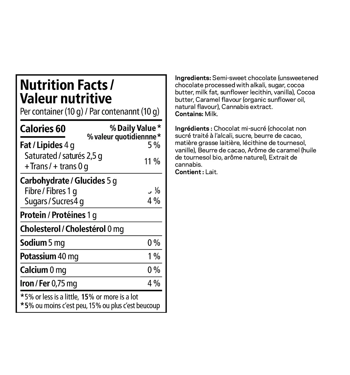 Caramel Dark Chocolate 1:1 THC: CBD - Image 4