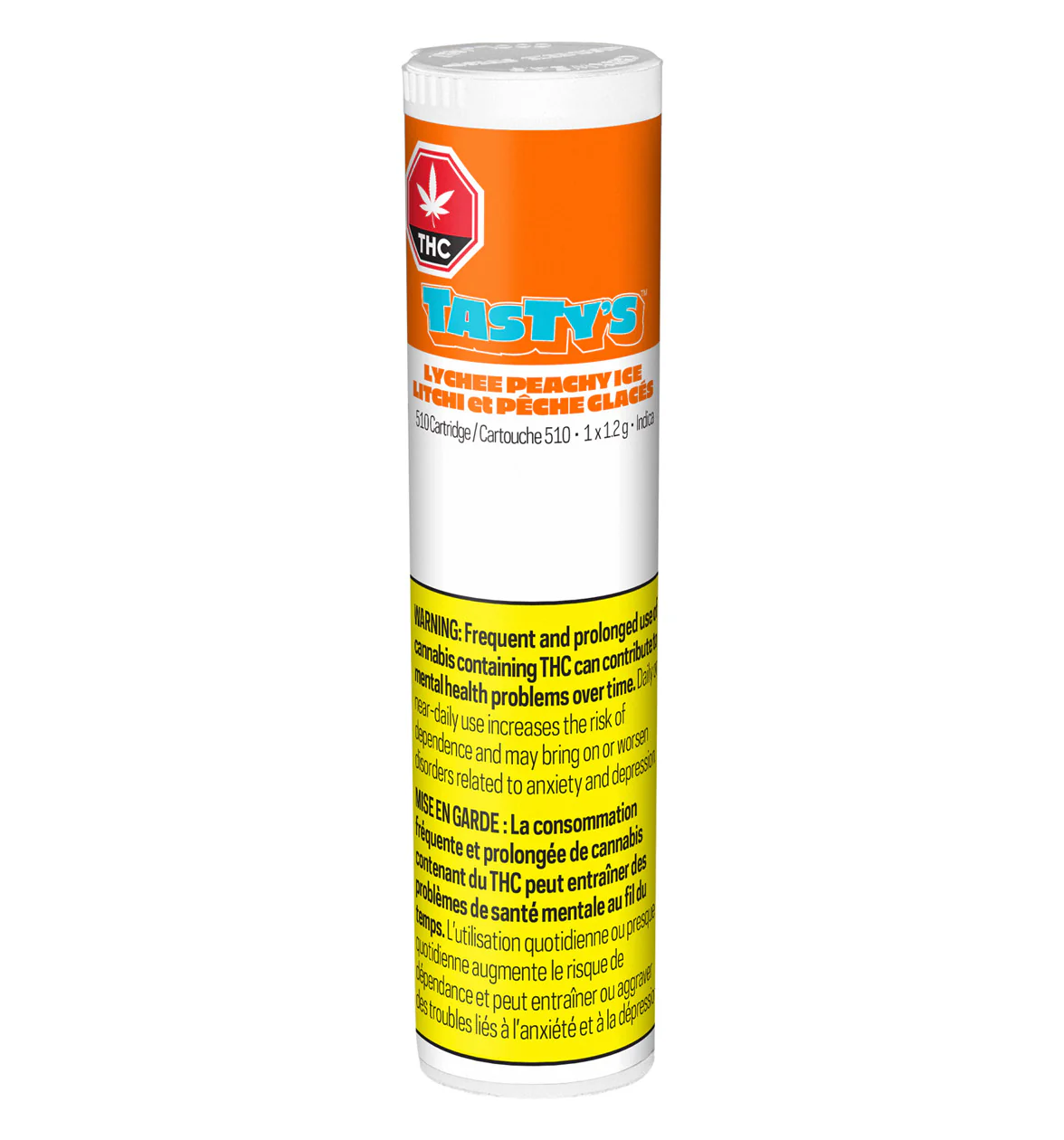 Lychee Peachy Ice 510 Vape by TASTY’S - Image 2