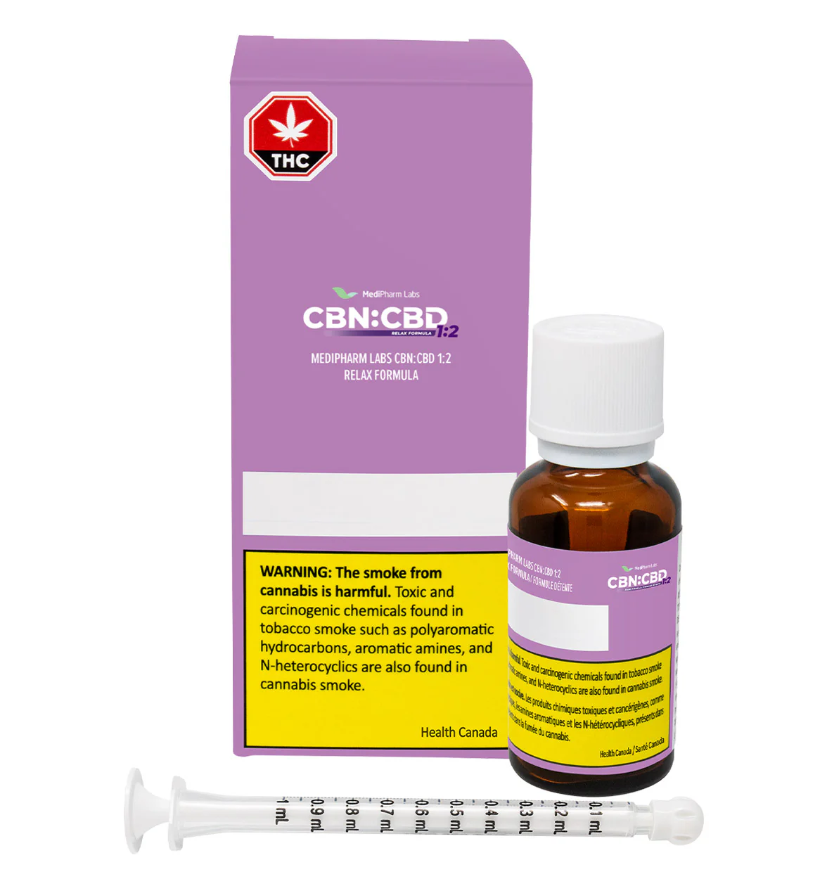CBN:CBD 1:2 Relax Formula - Image 2