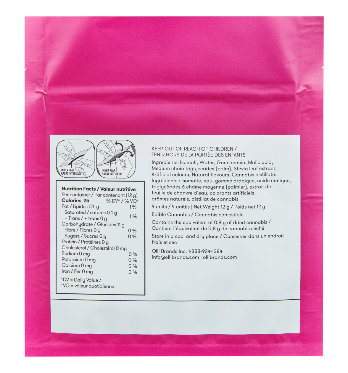 Olli Sugar Free 1:1 Orchard Fruit Gems - Image 3