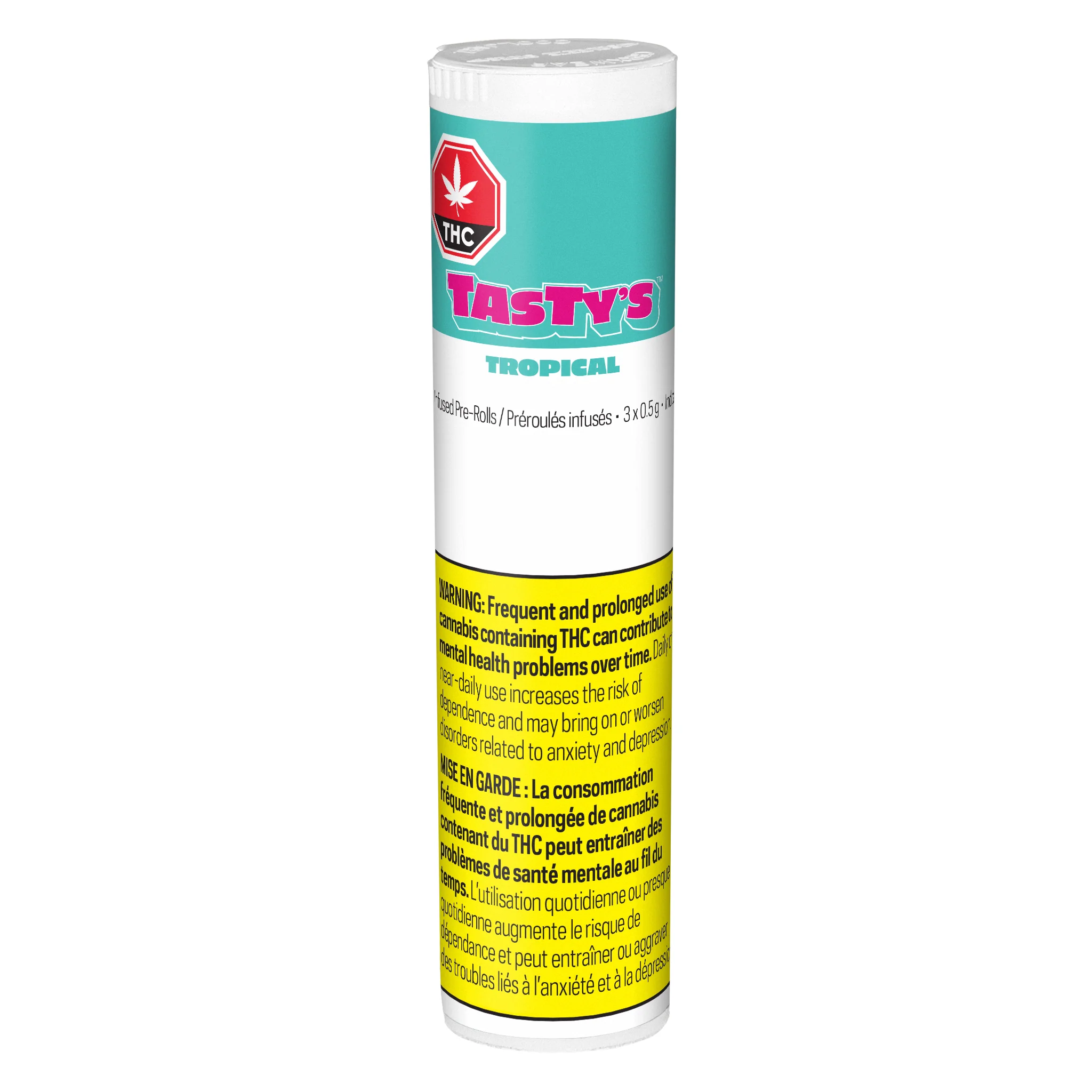 Tropical Diamond Infused Pre-Rolls by TASTY’S - Image 2