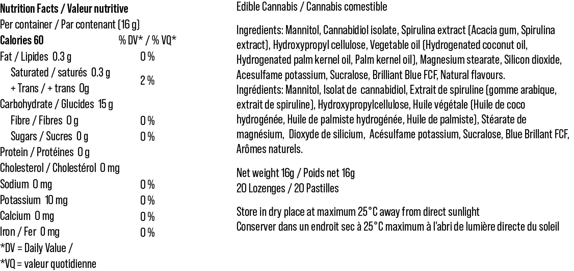 Vanilla Mint CBD Lozenges 150 mg - Image 3